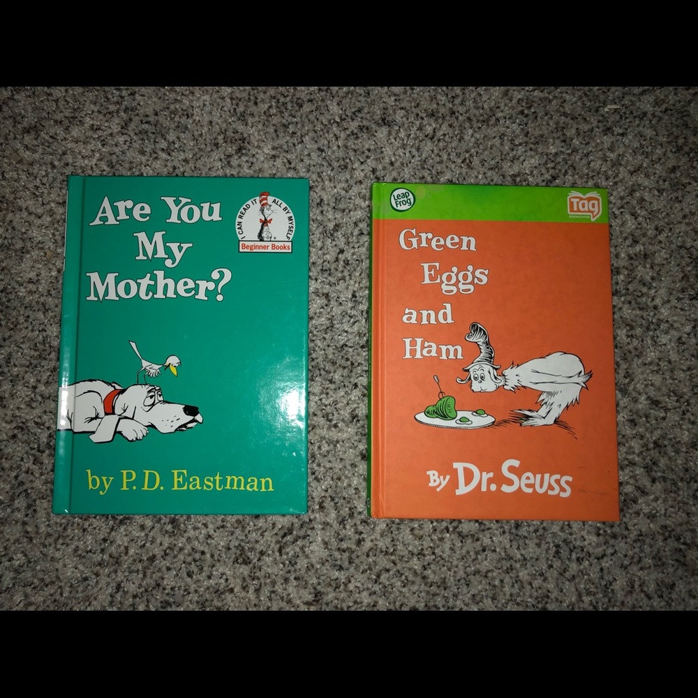 Dr Seuss books- 2 like-new